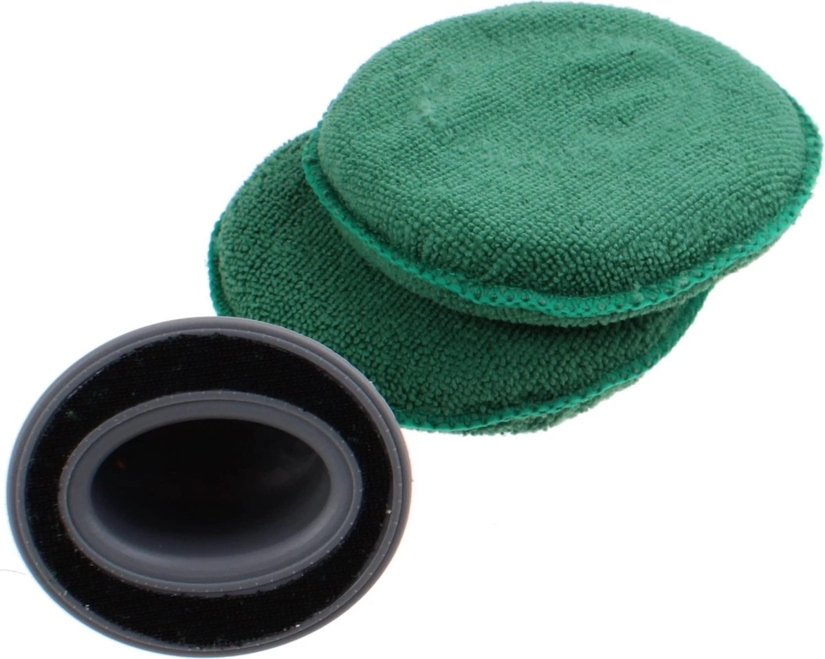 Turtle Wax X7132td Poetspad Grip It - 3 Stuks - Wax Aanbreng - Polijstpad Met Handvat - Schoonmaakspons Auto - Afbeelding 2