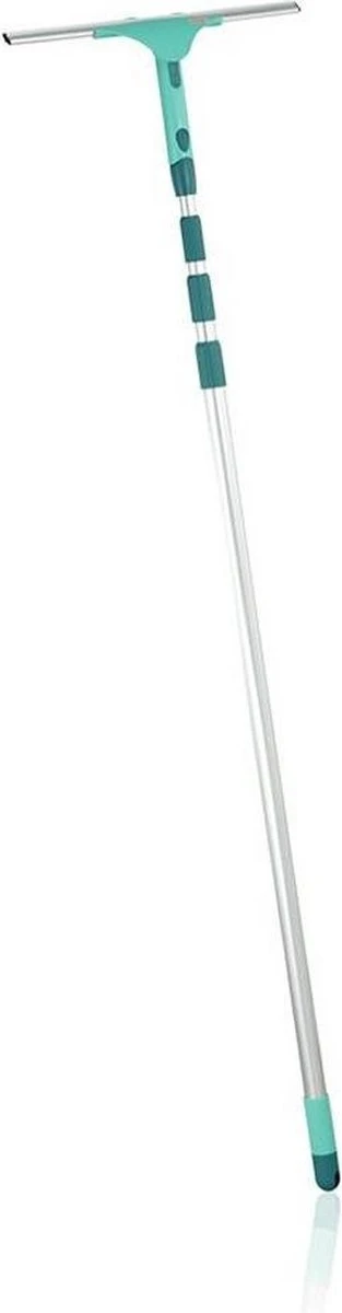 Leifheit Powerslide Trekker Met Telescoopsteel (120-200 Cm) Click System - 40 Cm Wisbreedte - Afbeelding 2