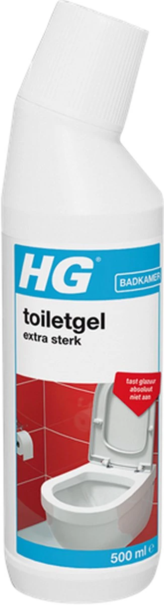 HG Super Krachtige Toiletreiniger - 500 Ml - 2 Stuks