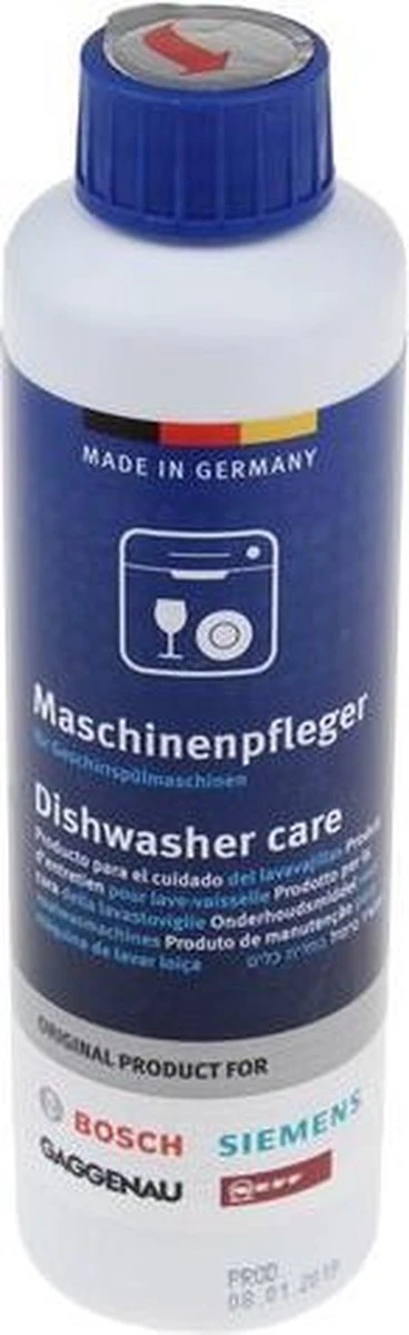 Bosch / Siemens Vaatwasser Reiniger - 250 Ml - Afbeelding 4