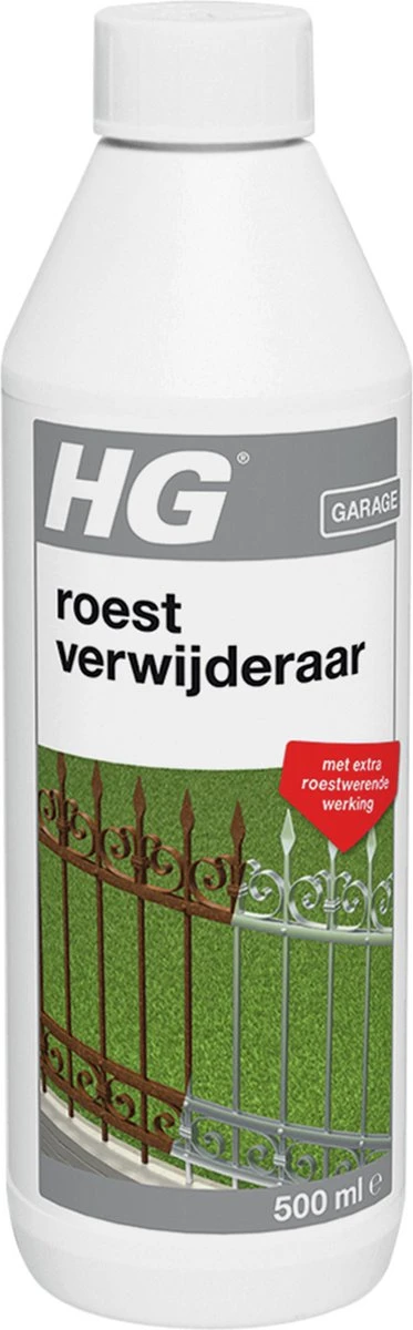 HG Roestverwijderaar - 500 Ml - Verwijdert Roest Zonder Schuren - Roestwerende Werking - Afbeelding 3