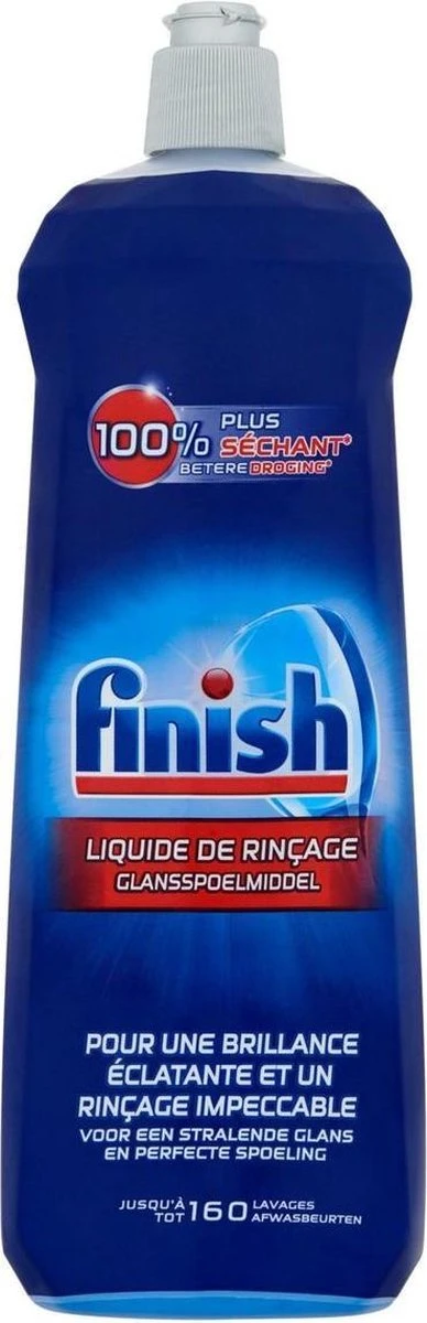 Finish Glansspoelmiddel Rinse & Shine - 800ml X6 - Afbeelding 2