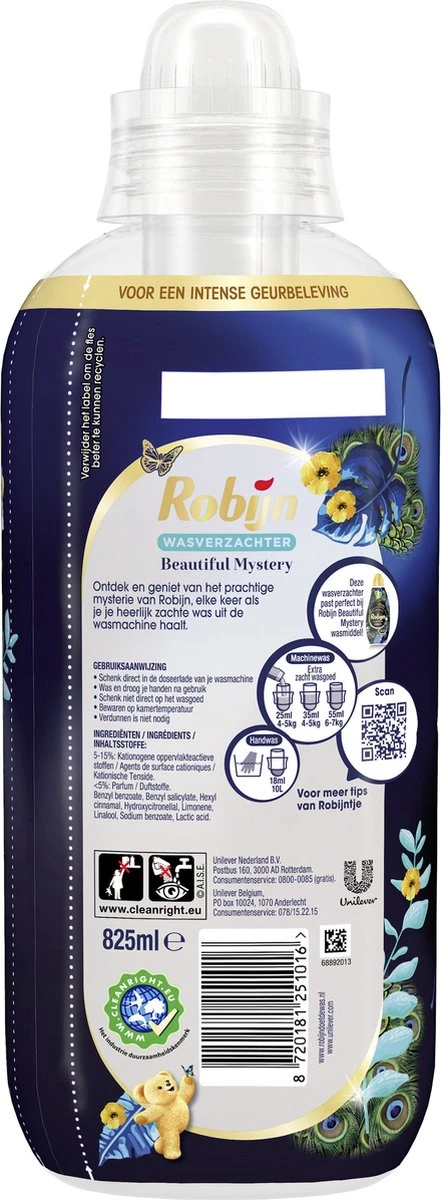 Robijn Collections Beautiful Mystery Wasverzachter - 8 X 33 Wasbeurten - Voordeelverpakking - Afbeelding 3