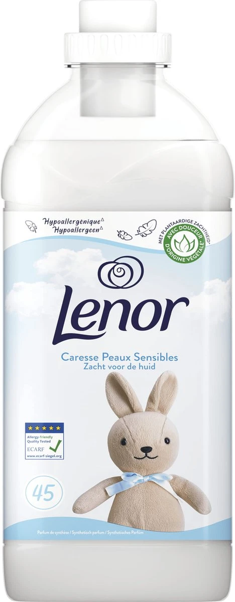 Lenor Caresse Sensitive - Wasverzachter - Voordeelverpakking 8 X 45 Wasbeurten - Afbeelding 2