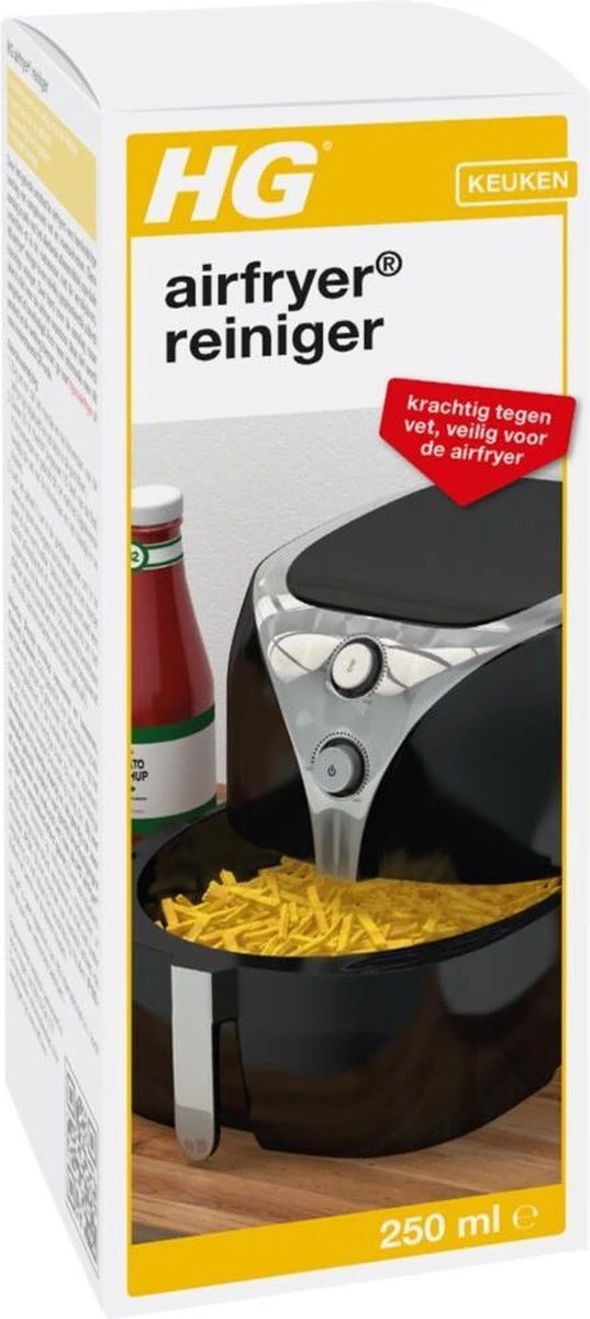 HG Airfryer Reiniger - 250ml - Inclusief Kwastje - Afbeelding 4