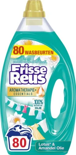 Frisse Reus Lotus Amandel Gel Wasmiddel - Vloeibaar - 80 Wasbeurten - Voordeelverpakking