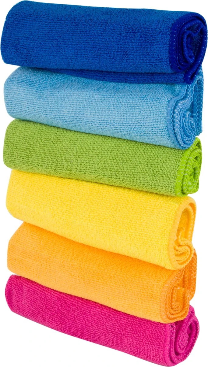 Sorbo Microvezeldoek - 6 Stuks - Assorti - Afbeelding 6