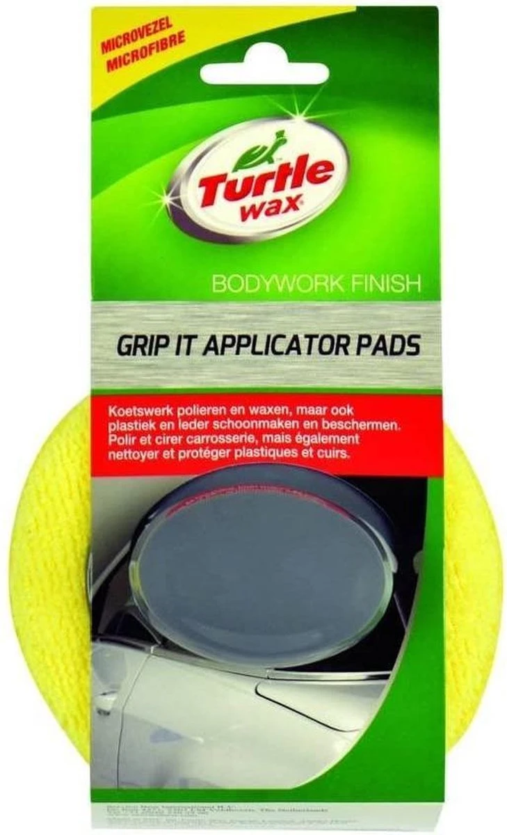 Turtle Wax X7132td Poetspad Grip It - 3 Stuks - Wax Aanbreng - Polijstpad Met Handvat - Schoonmaakspons Auto - Afbeelding 6