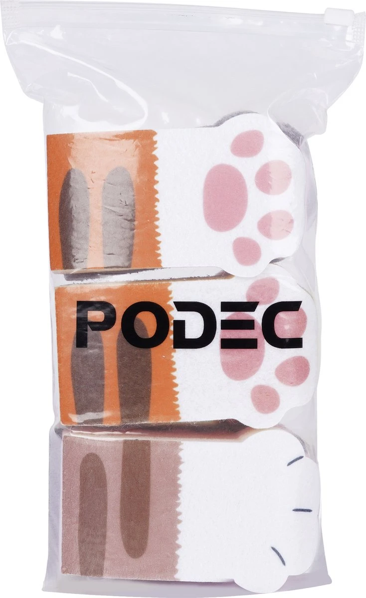 Wonderspons Set Van 6 Schuurspons Melamine Spons - Alle Oppervlakken - Afbeelding 5