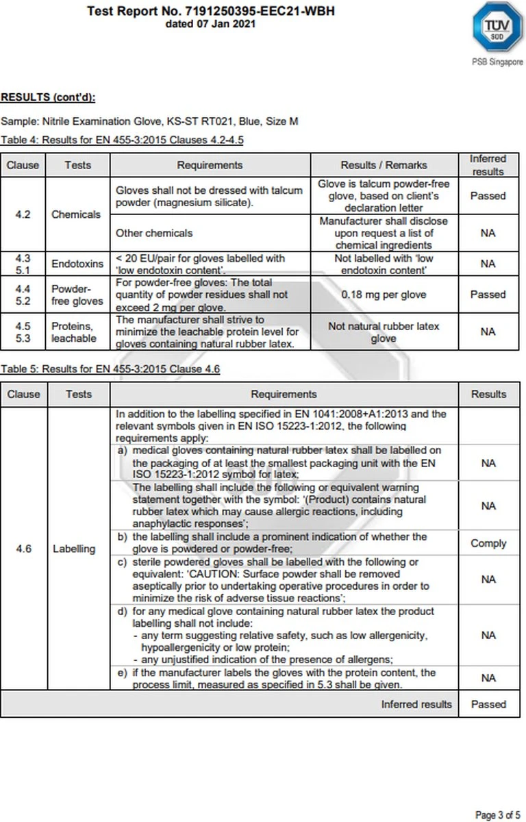 100 Medische Nitril Onderzoekshandschoenen | Kingfa KS-ST RT021 - Afbeelding 7