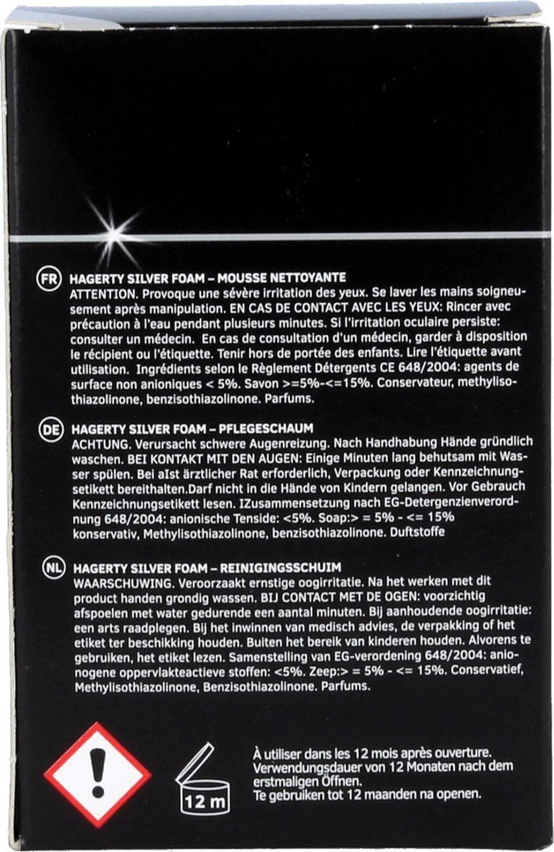 Hagerty Silver & Multi Metal Foam - 185 Ml - Afbeelding 5