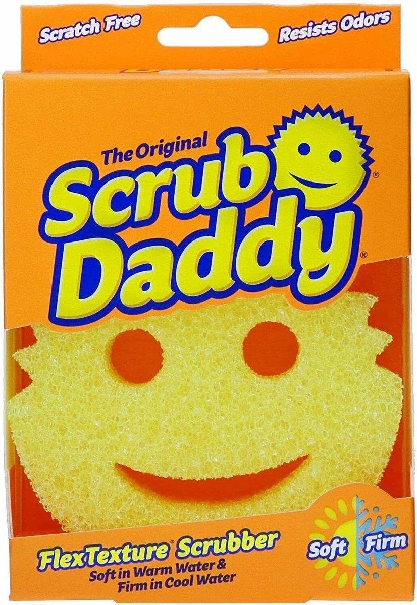 Scrub Daddy Schuurspons - Krasvrij Schoonmaken - Inclusief The Pink Stuff Paste - Afbeelding 2
