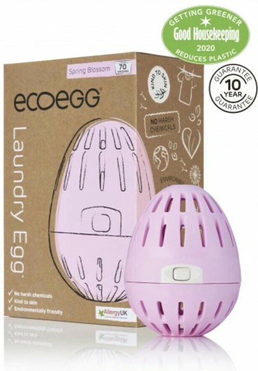 Eco-egg Wasbol Springbloesem 70 - Wasbeurten - Afbeelding 2