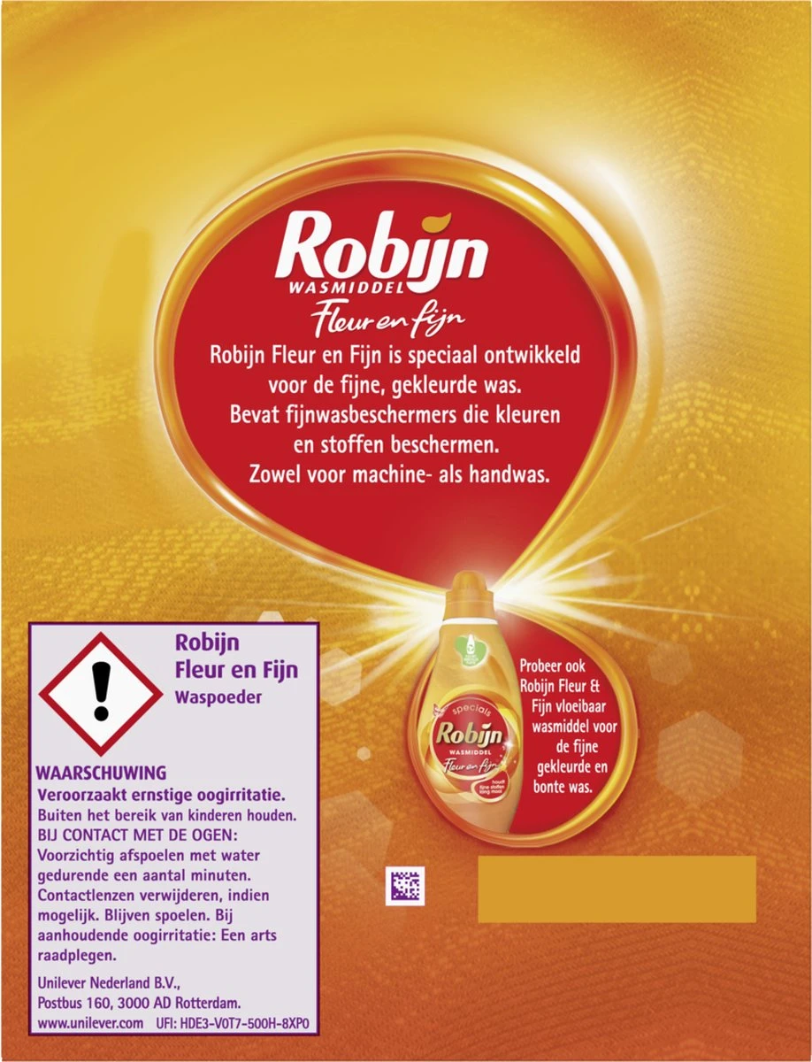 Robijn Specials Fleur & Fijn Waspoeder - 7 X 10 Wasbeurten - Voordeelverpakking - Afbeelding 4