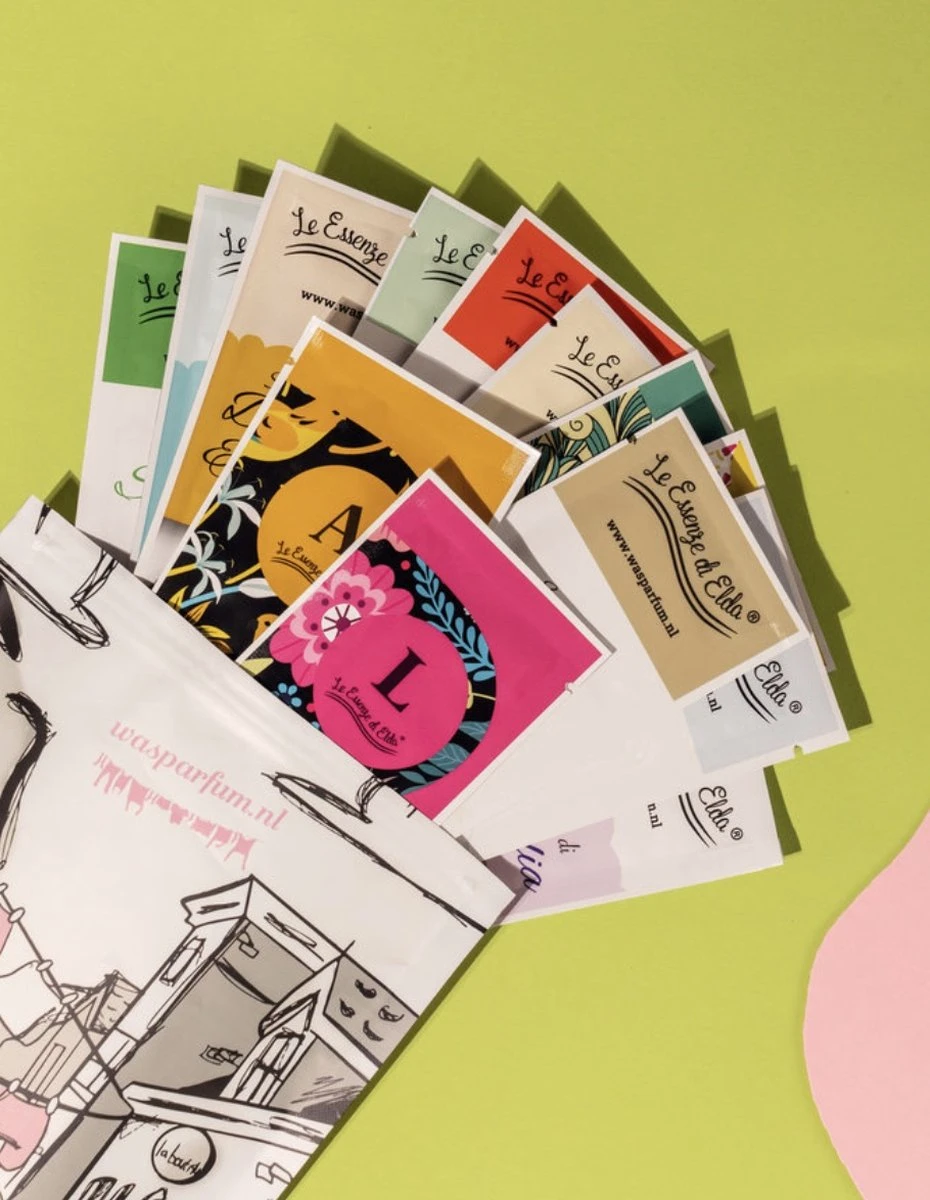 Wasparfum Proefpakket 12x 10 Ml Le Essenza Di Elda - Afbeelding 2